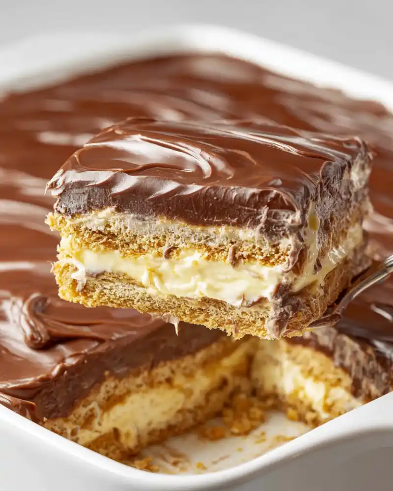 No Bake Chocolate Eclair Cake 1 No Bake Chocolate Eclair Cake