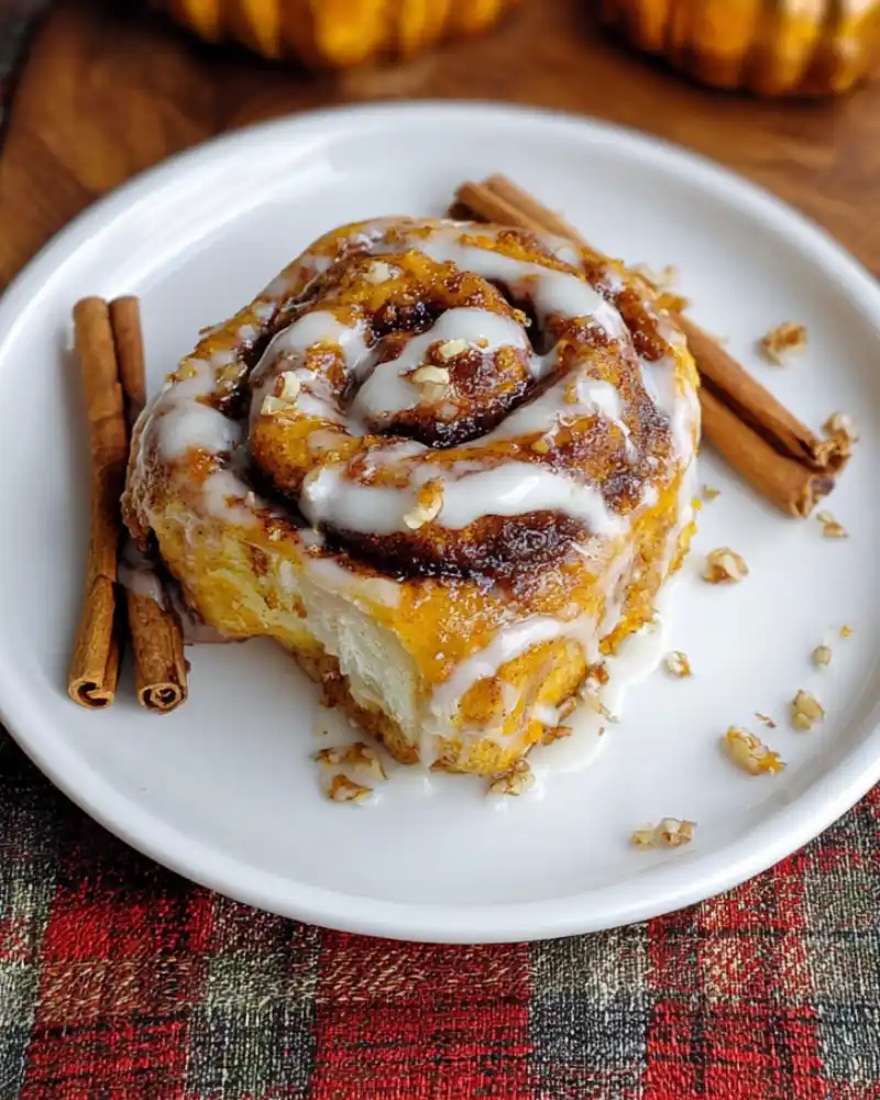 Weight Watchers Pumpkin Cinnamon Rolls 2 Pumpkin Cinnamon Rolls