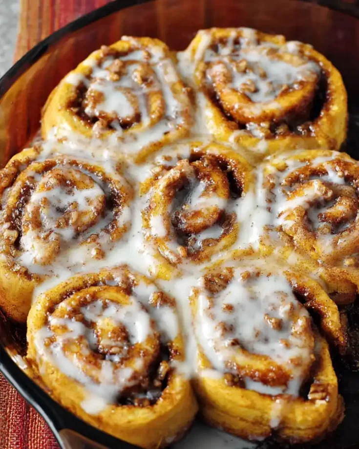 Weight Watchers Pumpkin Cinnamon Rolls