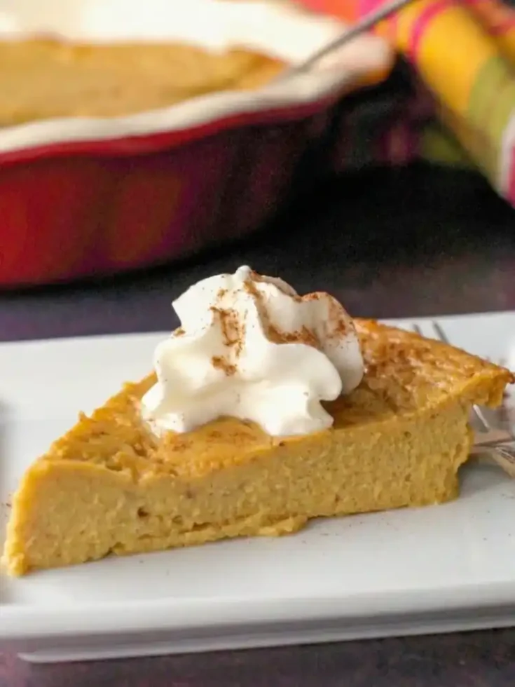 Weight Watchers Zero Point Crustless Pumpkin Pie