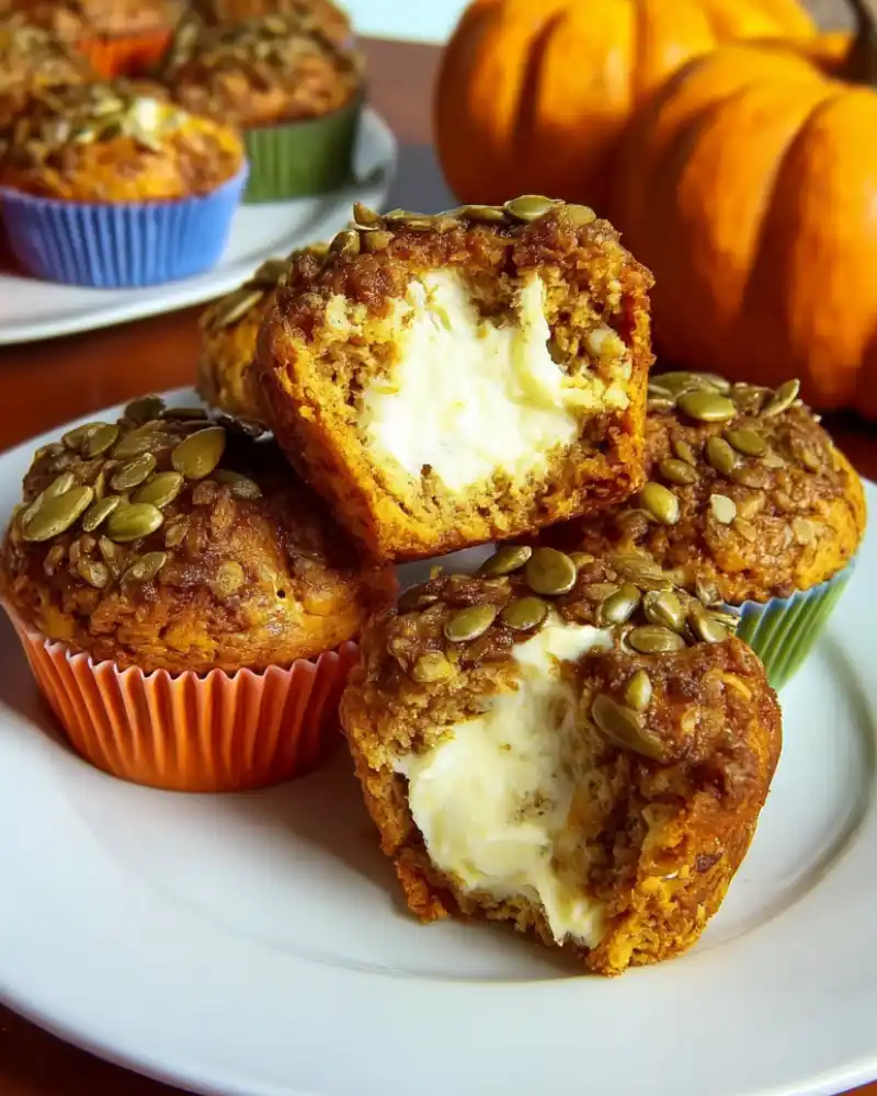 Weight Watchers Pumpkin Cream Cheese Muffins