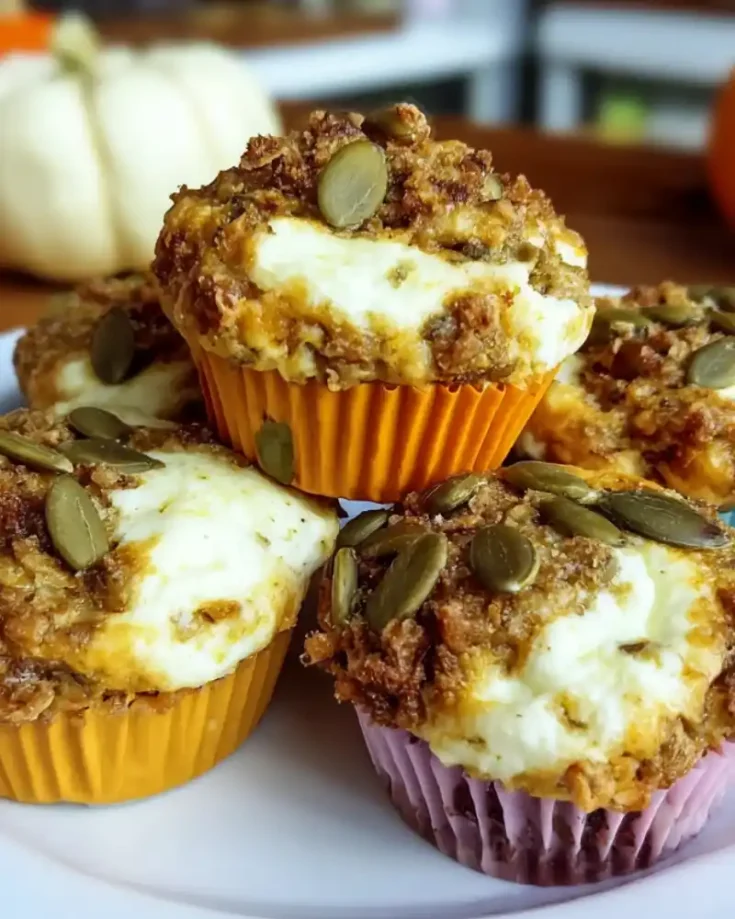 Weight Watchers Pumpkin Cream Cheese Muffins