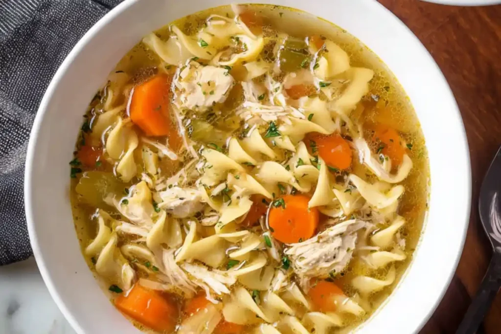 Weight Watchers Slow Cooker Chicken Noodle Soup