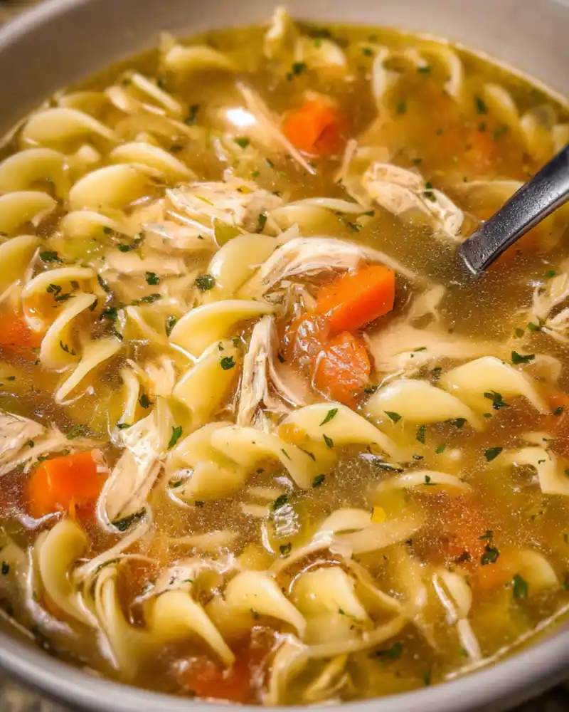 Weight Watchers Slow Cooker Chicken Noodle Soup 2 Weight Watchers Slow Cooker Chicken Noodle Soup