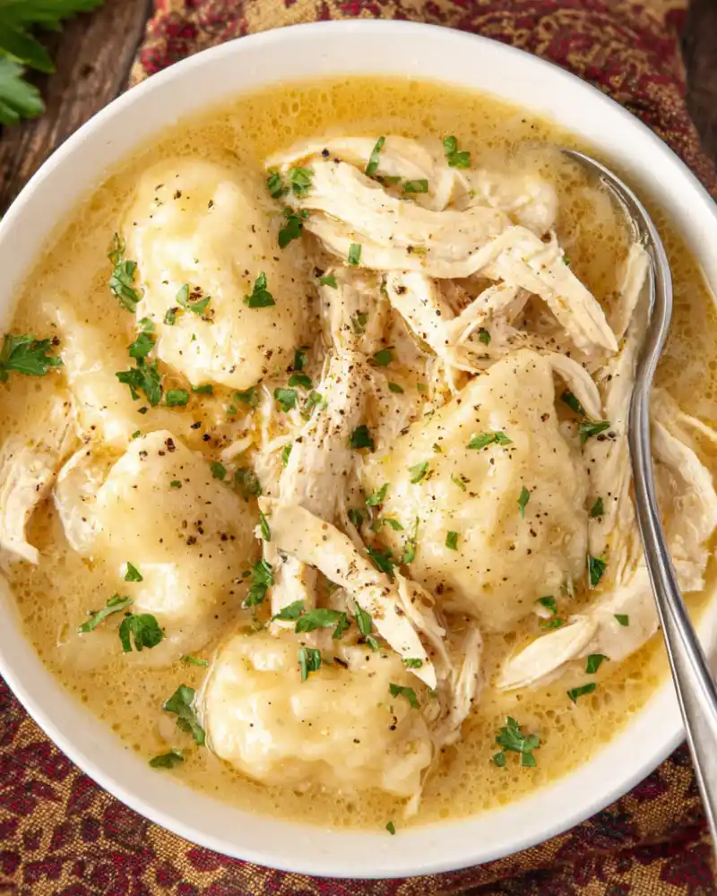 Weight Watchers Crock Pot Chicken and Dumplings 2 Crock Pot Chicken and Dumplings
