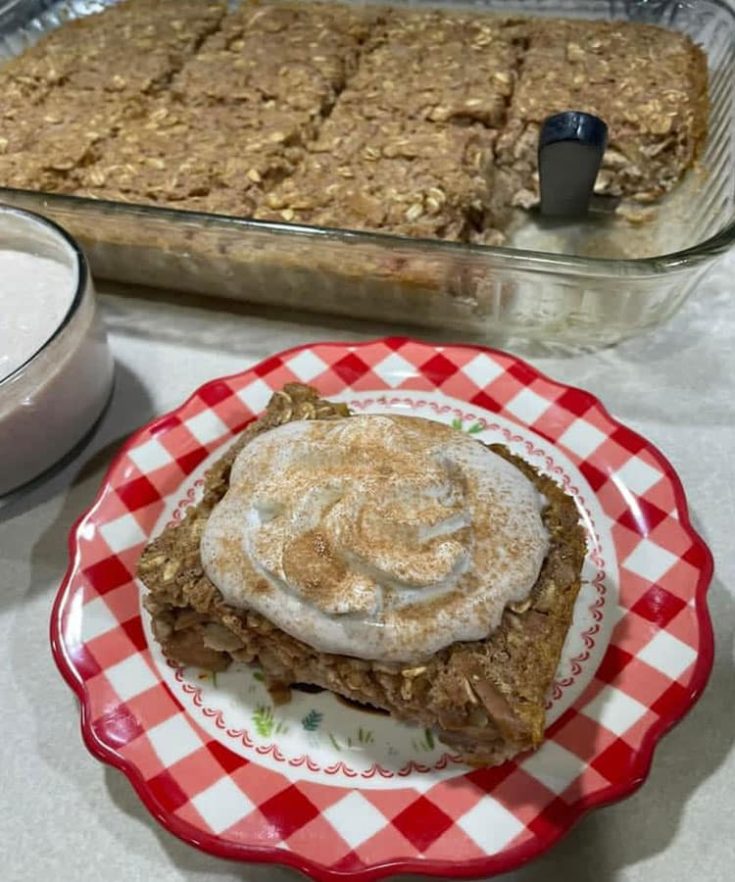Weight Watchers Apple Pie Baked Oatmeal