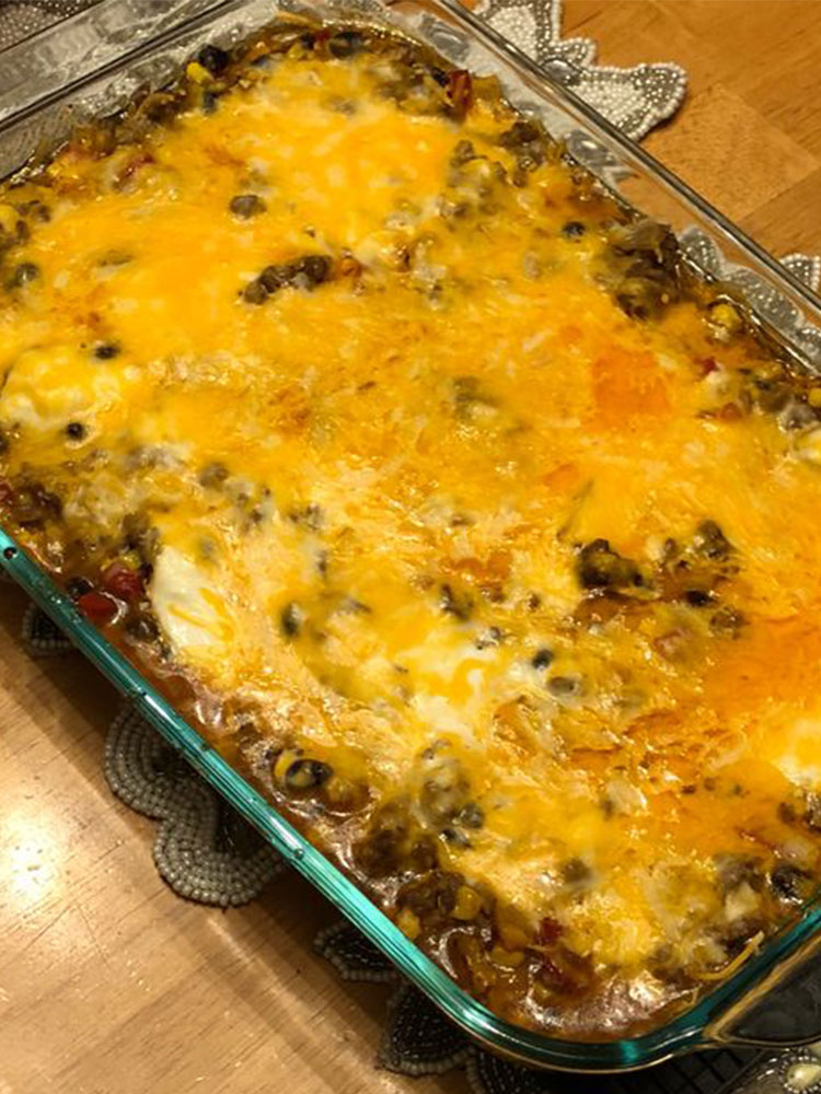 Weight Watchers Chicken Enchilada Casserole