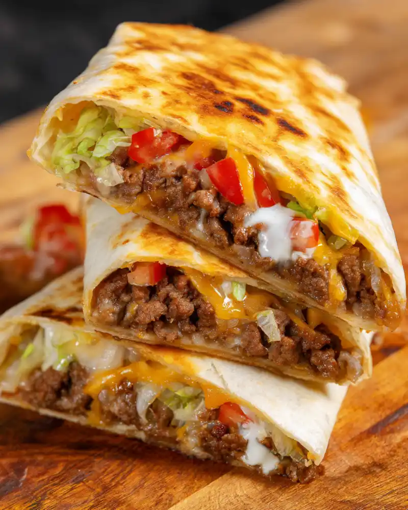 Weight Watchers Cheeseburger Crunch Wrap
