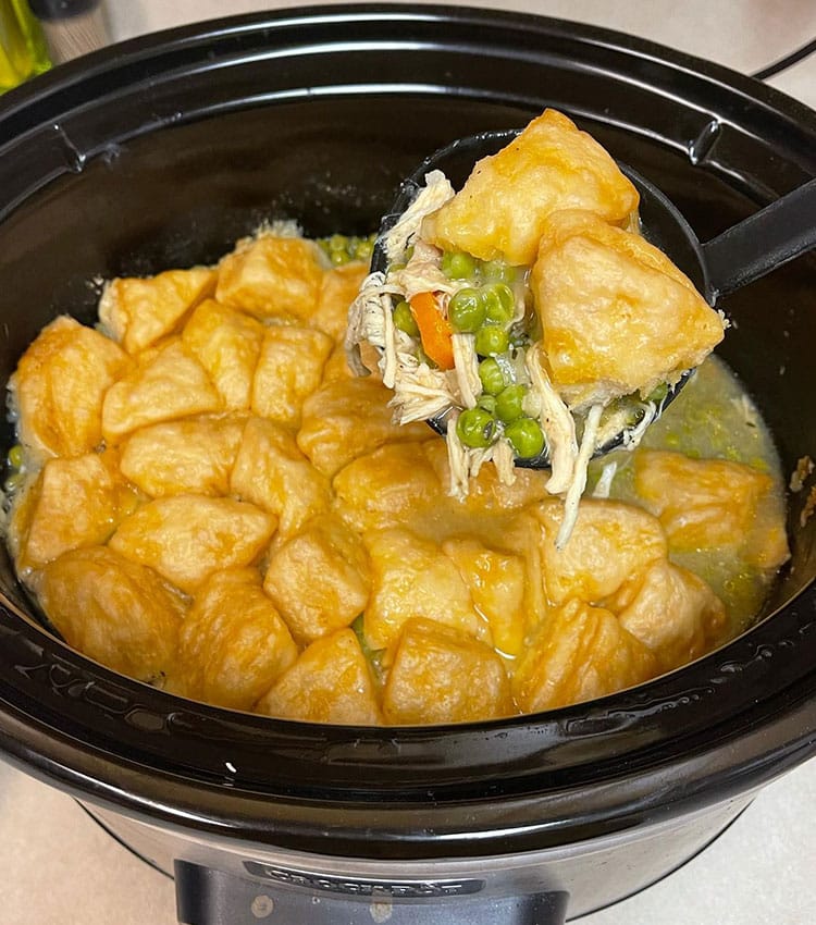 Weight Watchers Crock Pot Chicken and Dumplings