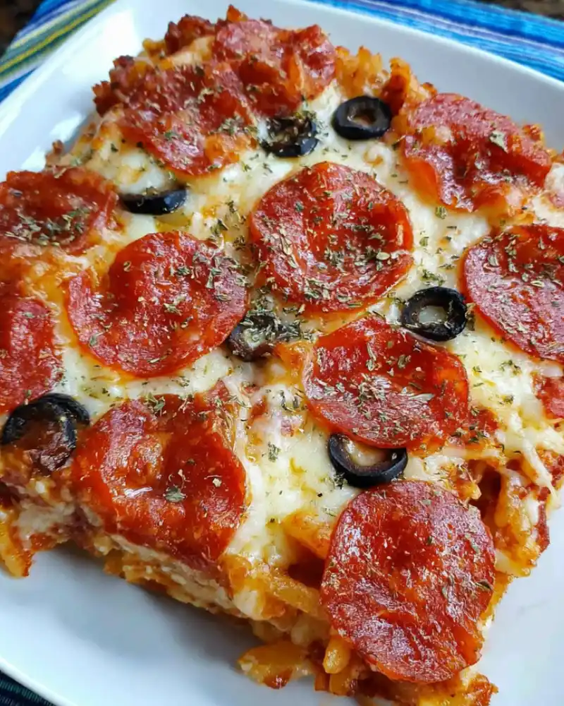 Weight Watchers Pepperoni Pizza Casserole 2 Weight Watchers Pepperoni Pizza Casserole
