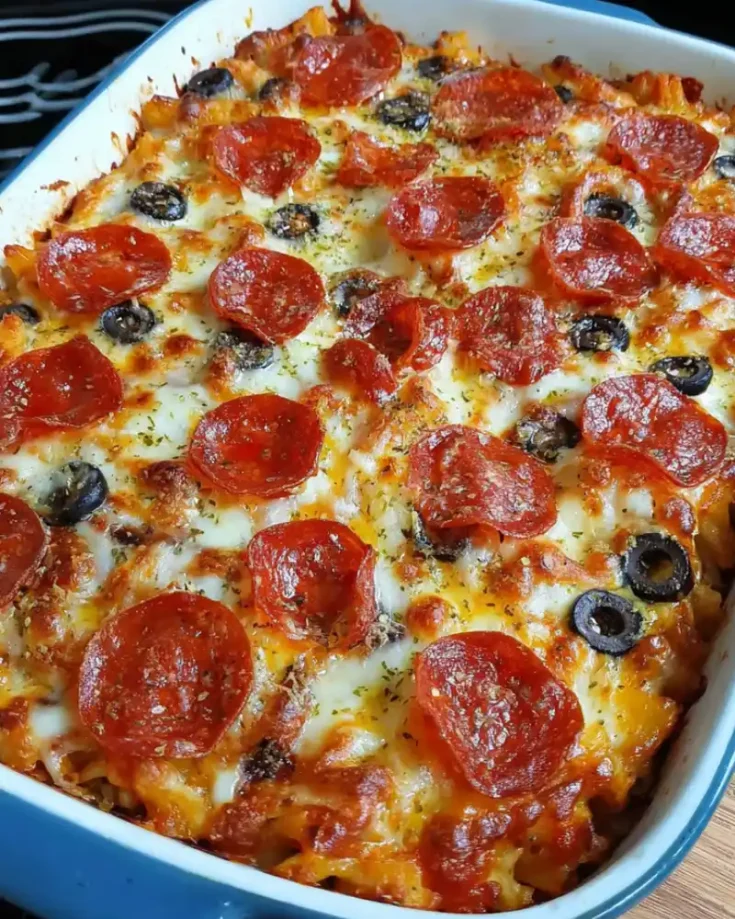 Weight Watchers Pepperoni Pizza Casserole