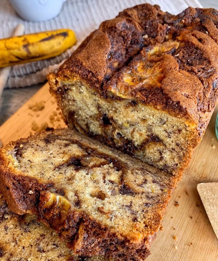 Weight Watchers Cinnamon Swirl Banana Bread