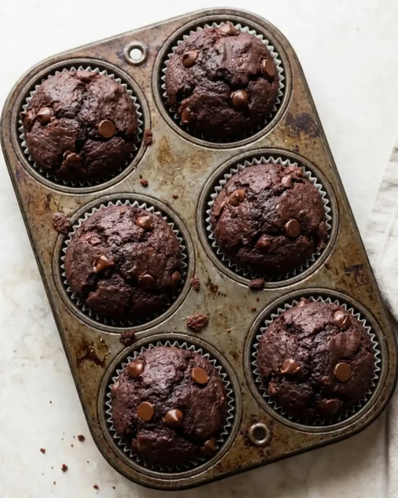 Weight Watchers Double Chocolate Banana Muffins 2 Weight Watchers Double Chocolate Banana Muffins