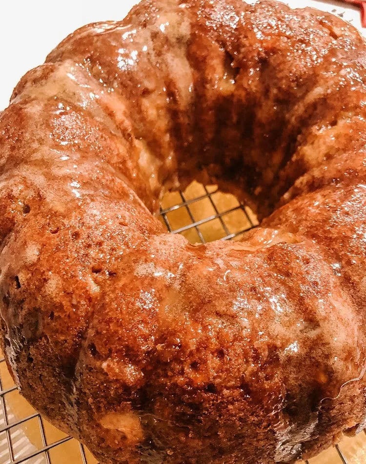 Weight Watchers Friendly Apple Bundt Cake